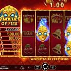 9 masks of fire slot demo